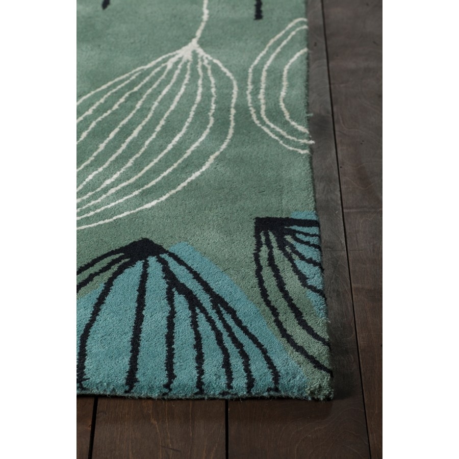 Jessica Swift Wool/Viscose Rectangular Handmade Rug, 7'9" x 10'6"