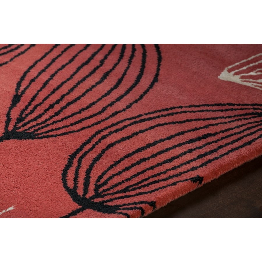 Jessica Swift Wool/Viscose Rectangular Handmade Rug, Composition 2