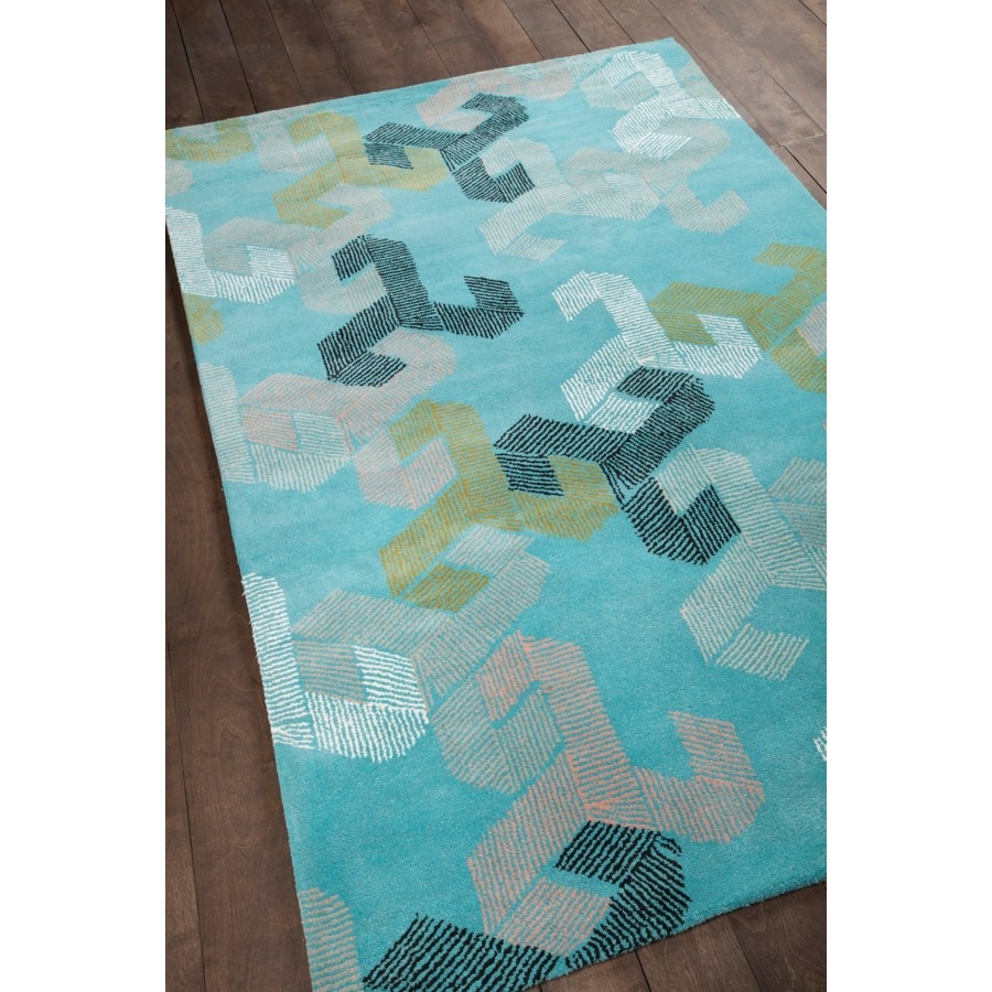 Jessica Swift Wool/Viscose Rectangular Handmade Rug, 7'9" x 10'6"