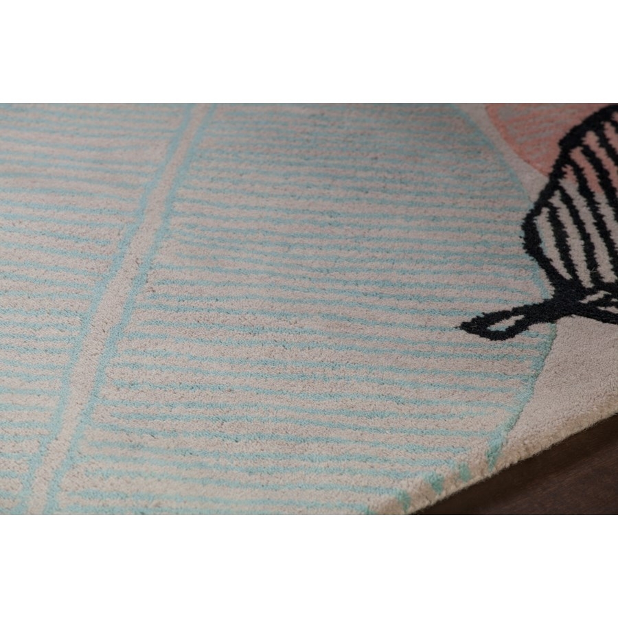 Jessica Swift Wool/Viscose Rectangular Handmade Rug, 7'9" x 10'6"