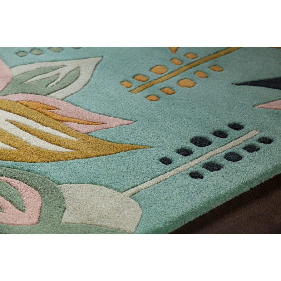 Jessica Swift Wool/Viscose Rectangular Handmade Rug, 5' x 7'6"