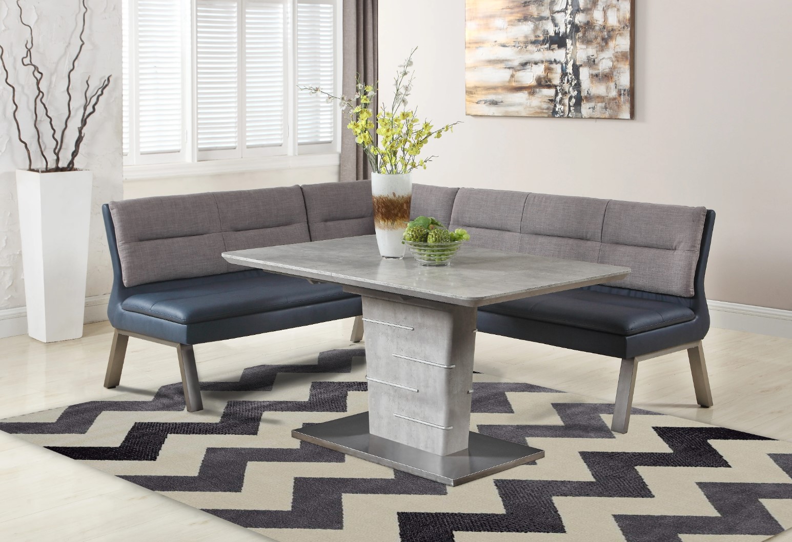 Jezebel 2-Tone Reversible Storage Nook