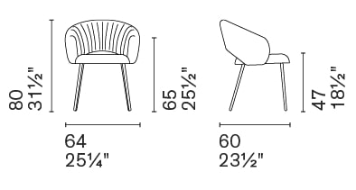 Anime Fabric/Metal Customizable Dining Chair