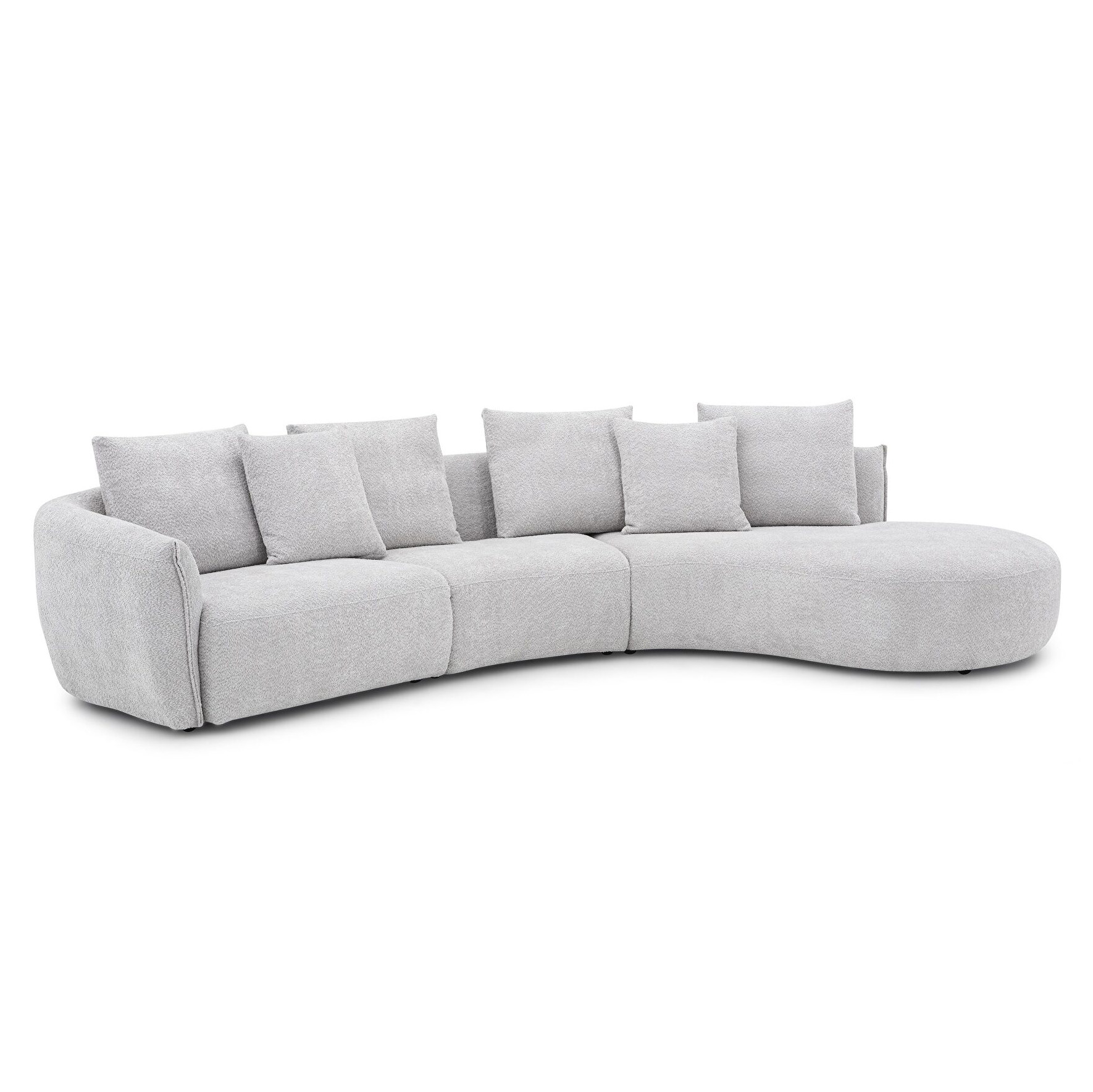 Hamilton Fabric Sectional Sofa w/Right Hand Facing Chaise