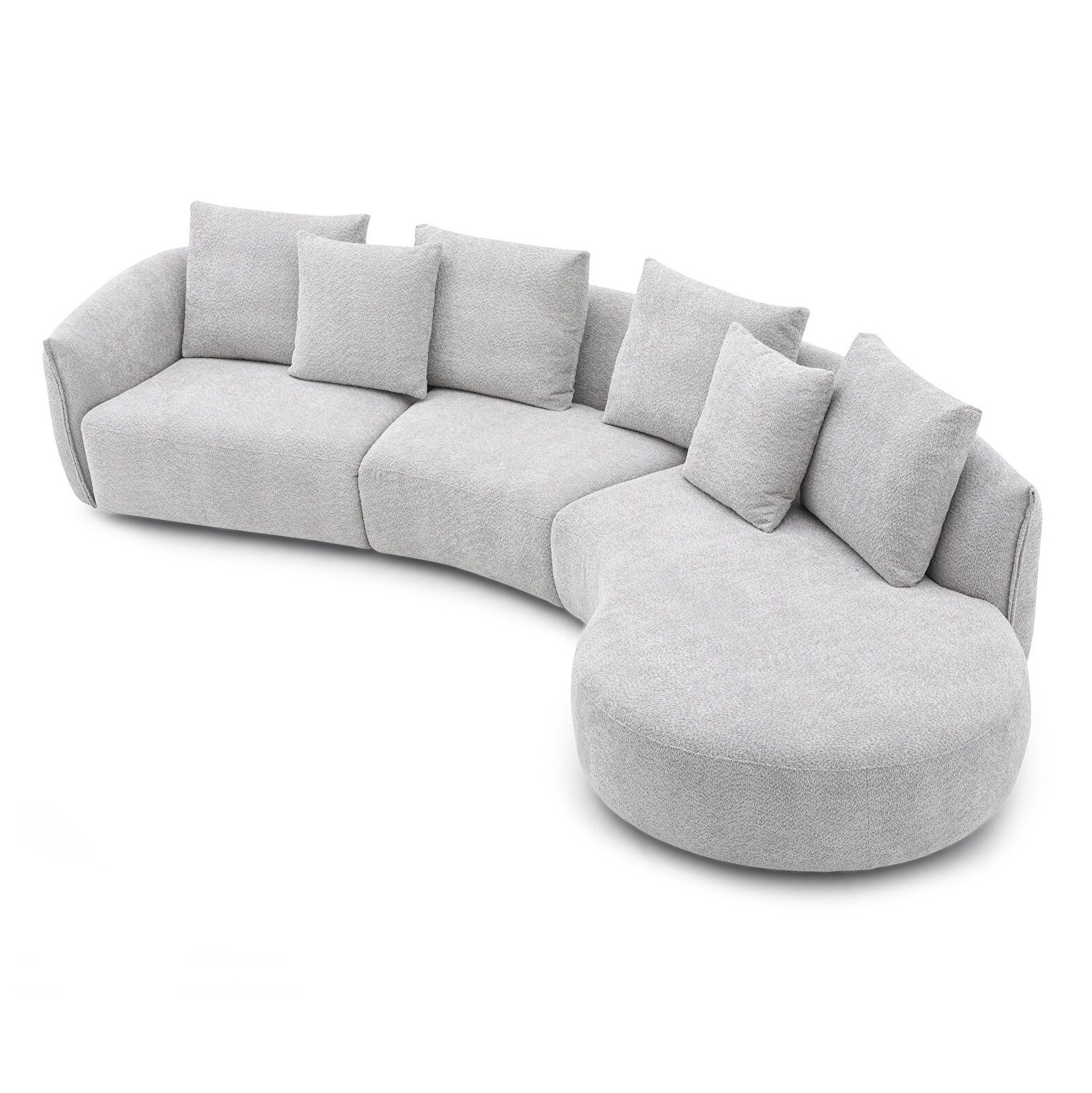 Hamilton Fabric Sectional Sofa w/Right Hand Facing Chaise