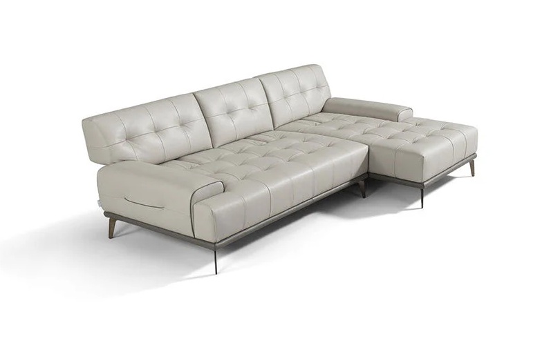Joey Leather Modular Customizable Sectional Sofa