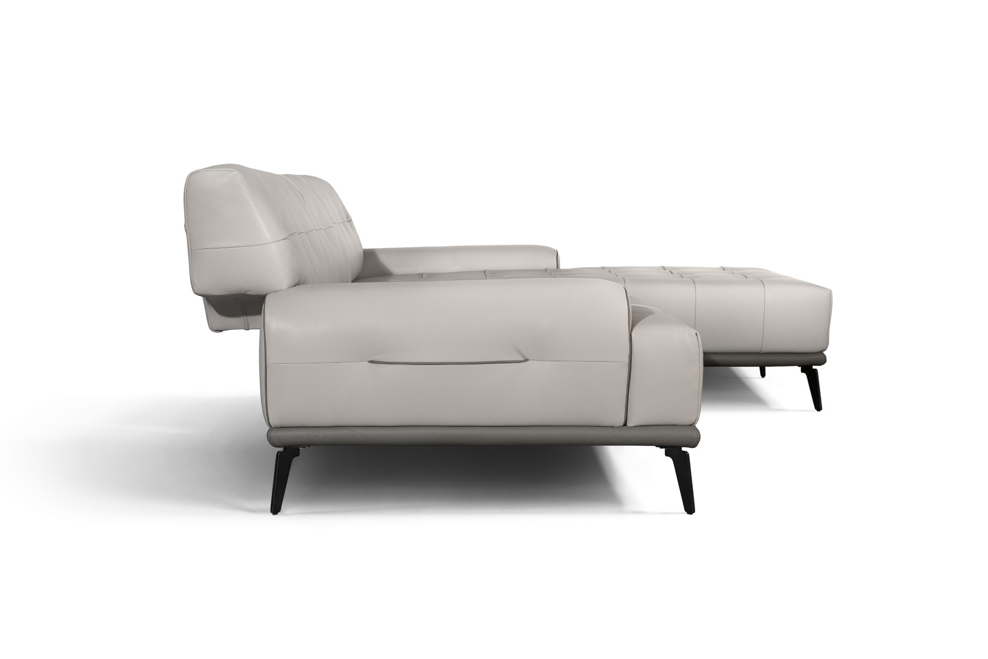 Joey Leather Modular Customizable Sectional Sofa