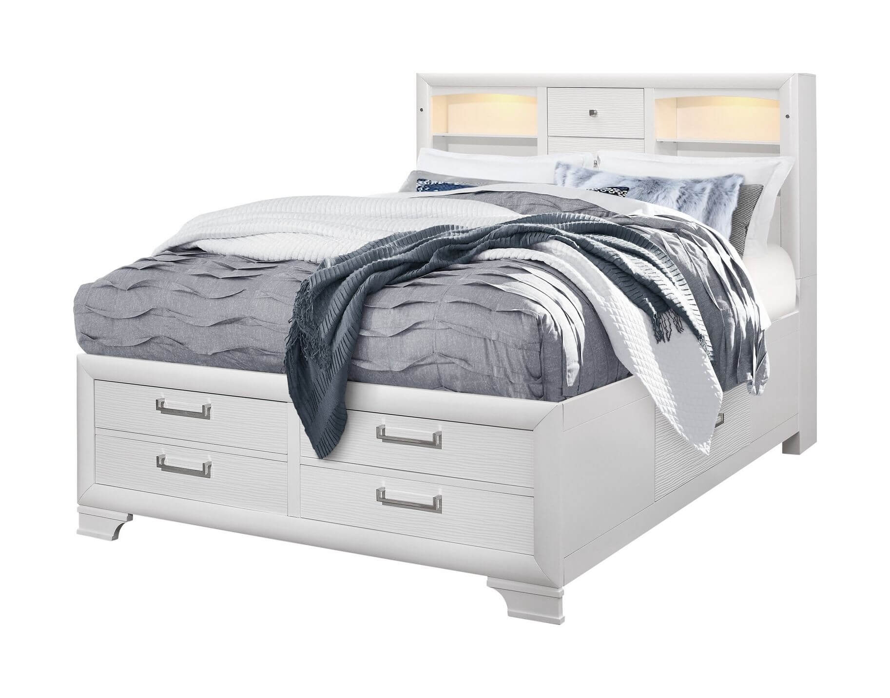 Jordyn Storage LED Bed
