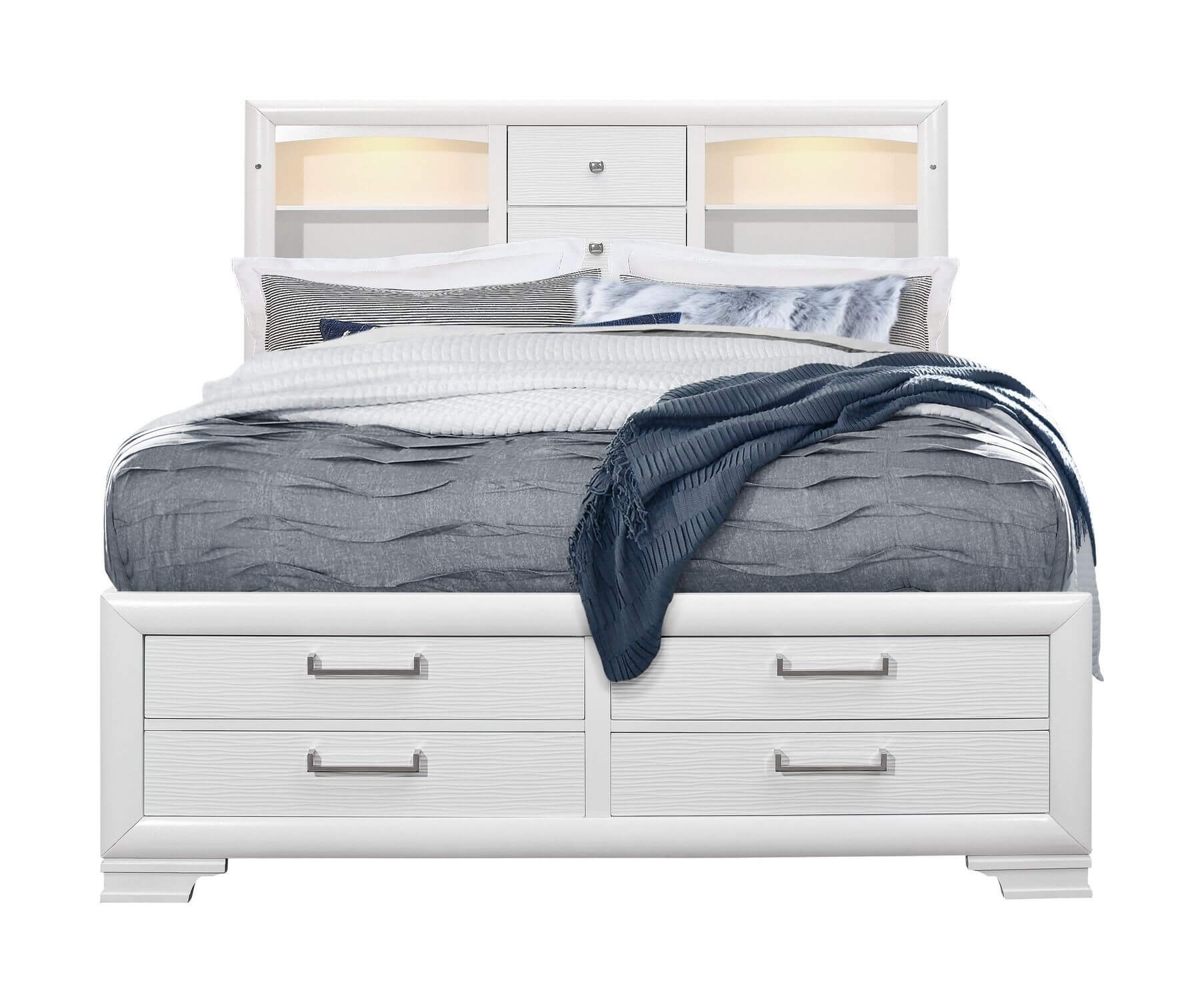 Jordyn Storage LED Bed