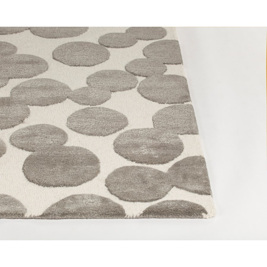 Joya Wool/Viscose Rectangular Handmade Rug, 9' x 13'