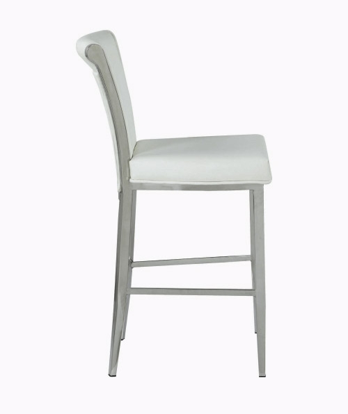 Joy Flare Back PU Bar Stool