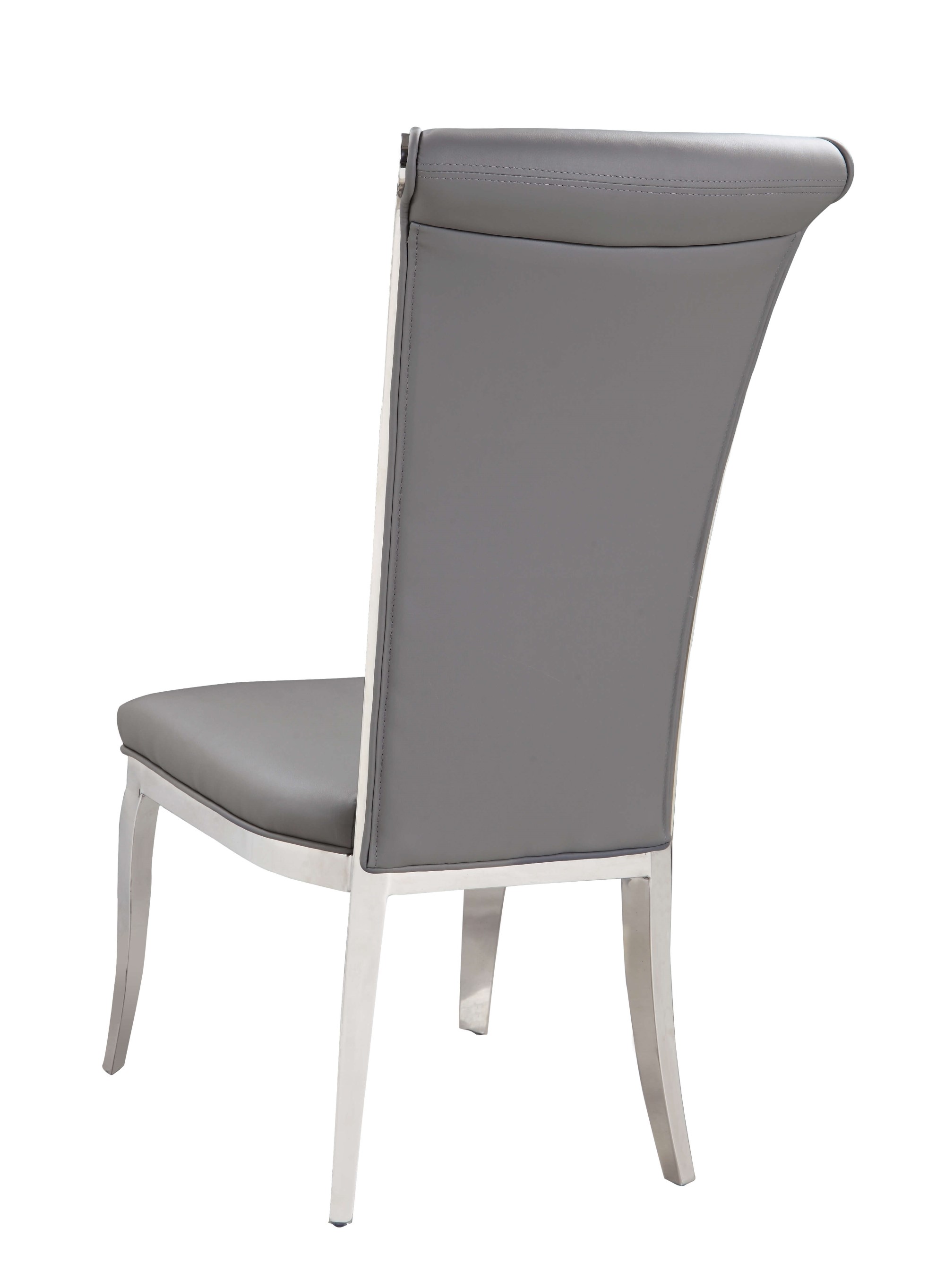 Joy Tall Rolled Back PU Side Chair