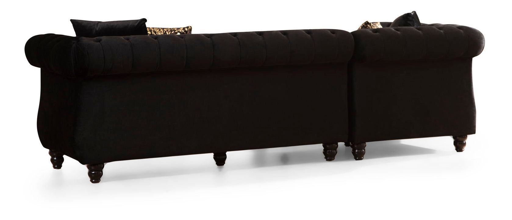 Julia Velvet Sectional Sofa