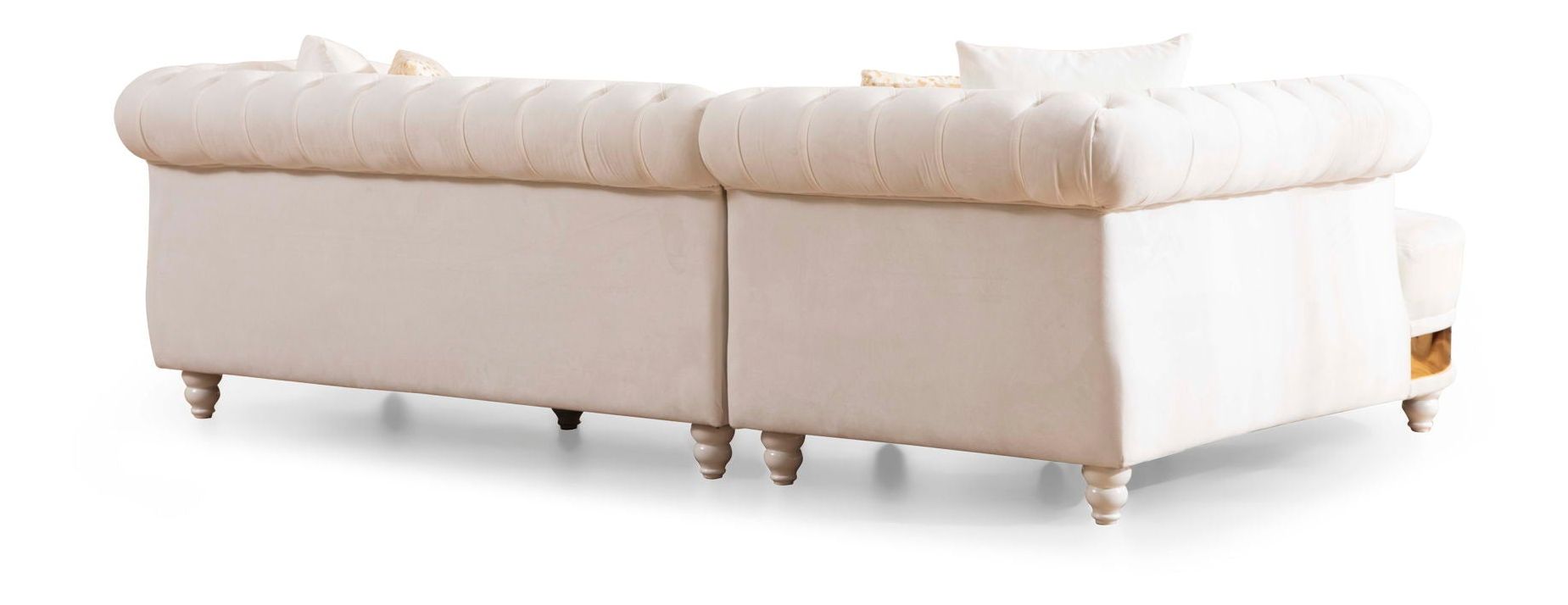 Julia Velvet Sectional Sofa