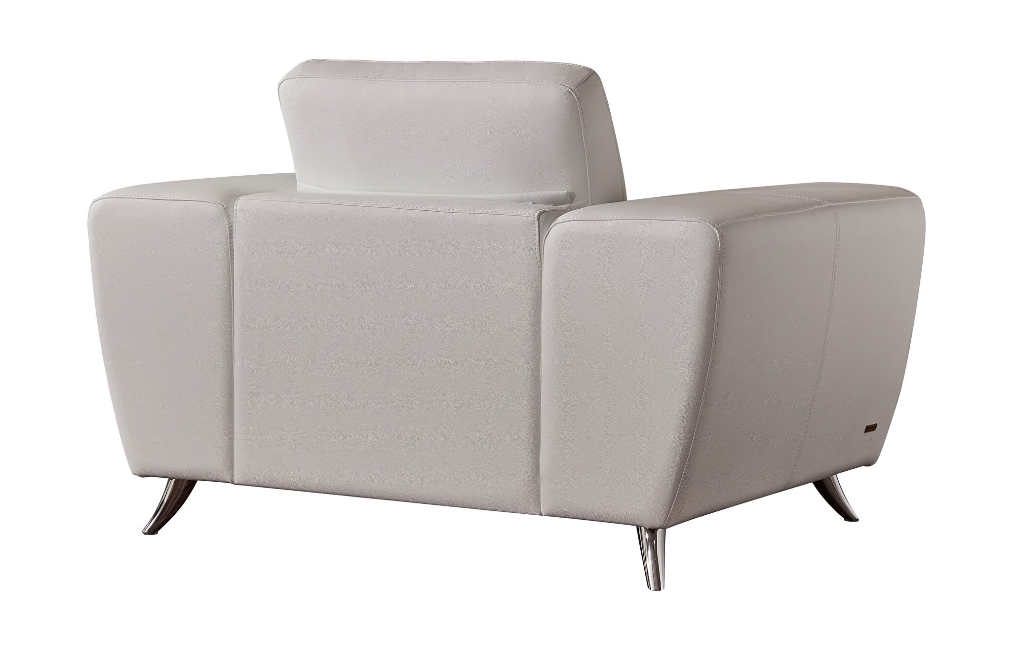 Julie Top Grain Leather Match Chair