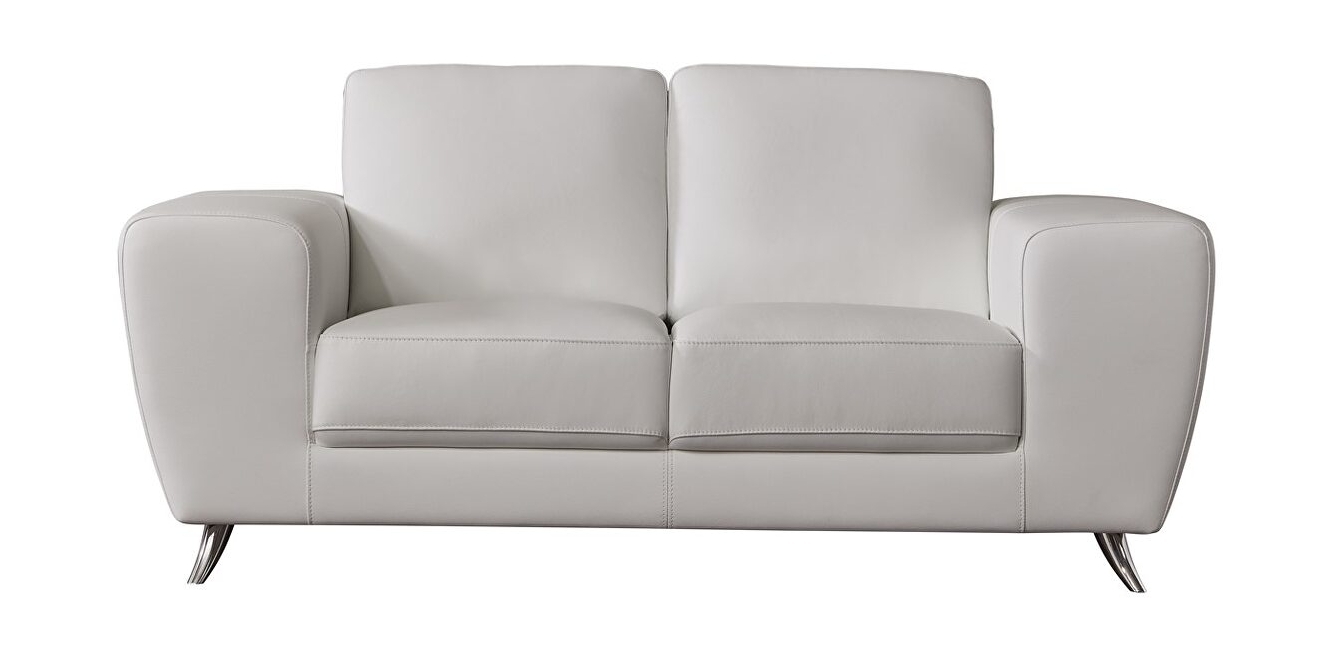 Julie Top Grain Leather Match Living Room Set