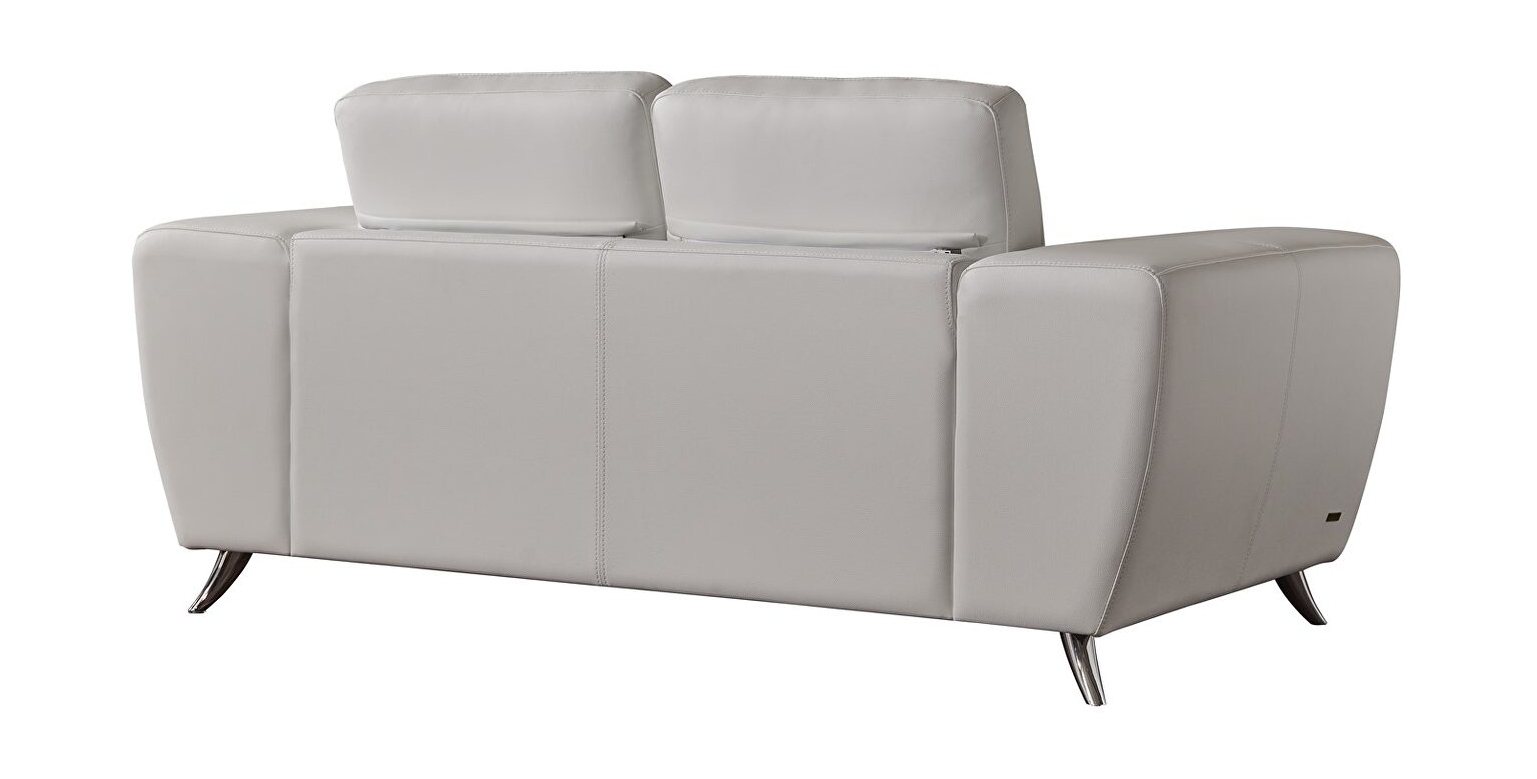 Julie Top Grain Leather Match Living Room Set