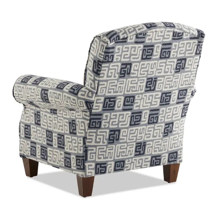 Marie Fabric Rolled Arm Accent Chair