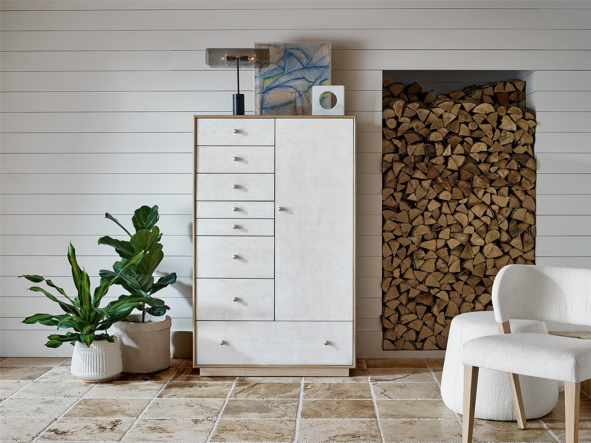 Maklaine Contemporary Chifforobe 