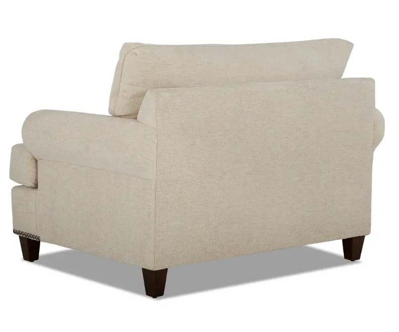 Alexa Fabric Chair w/Nailheads