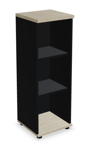 Basic Office W15.8" Bookcase w/3 Shelves
