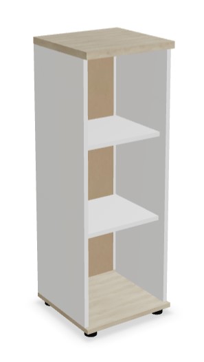 Basic Office W15.8" Bookcase w/3 Shelves