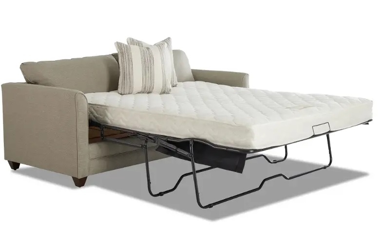 Klaussner Tilly Fabric Queen Sleeper Max Stone/Neely Smoke Sofa