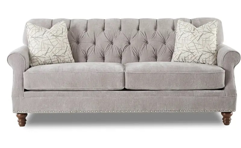 Burbank Fabric Tufted Living Room Set