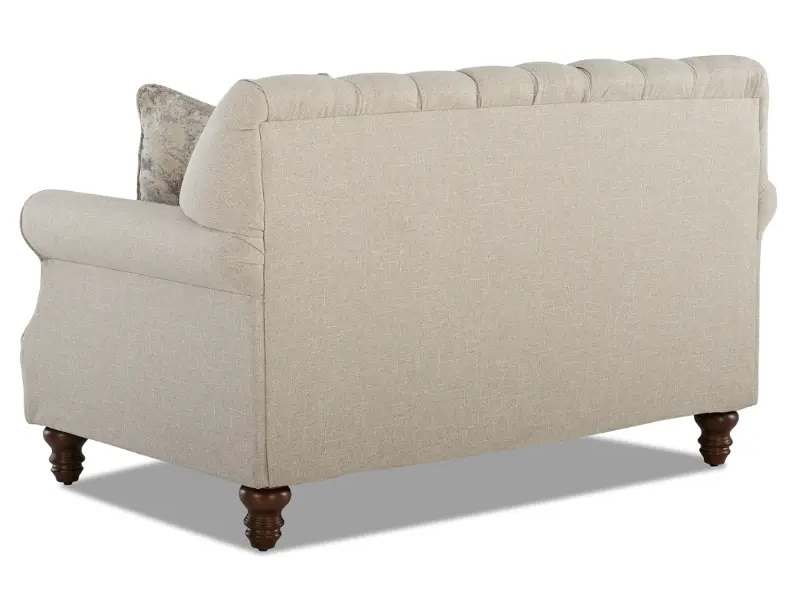Burbank Fabric Tufted Living Room Set