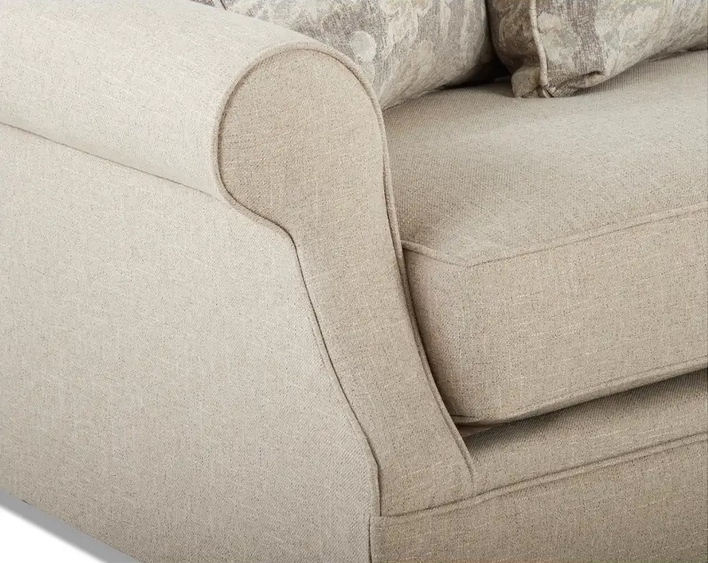 Burbank Fabric Tufted Living Room Set