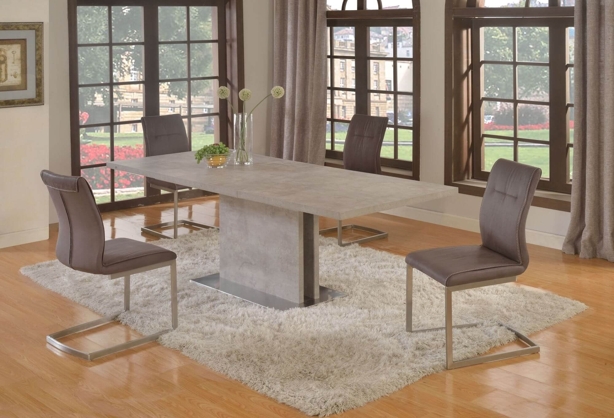 Kalinda Cantilever Fabric Side Chair