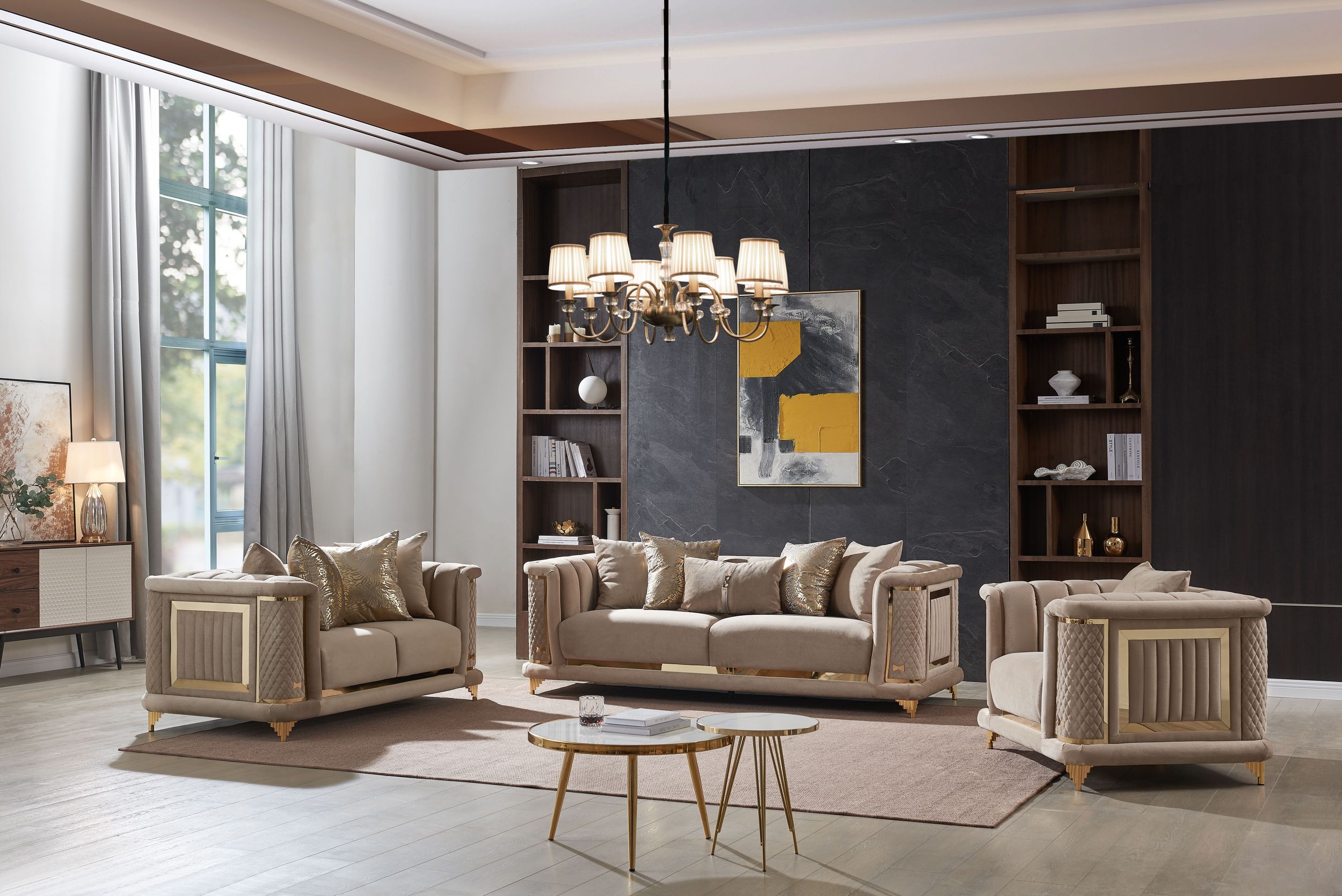 Kate Fabric Living Room Chair