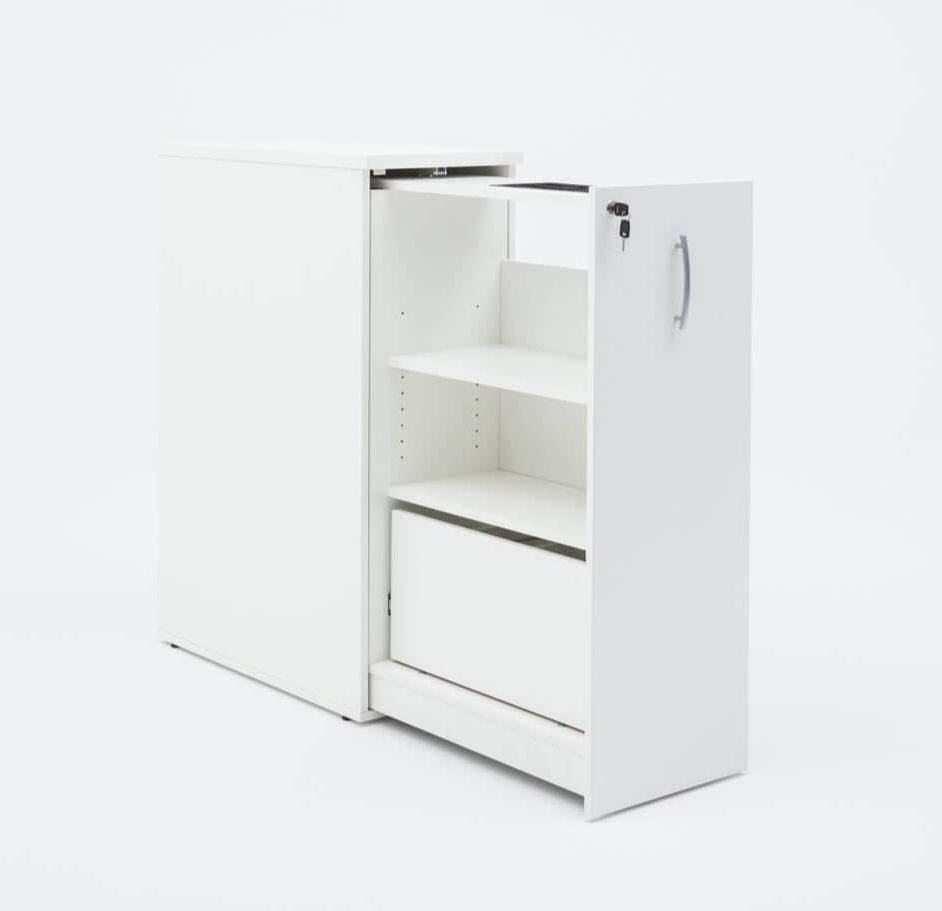 Standard Office Lockable Cargo Pedestal w/Pencil Tray