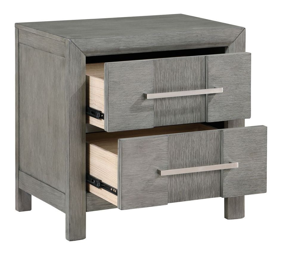 Pemberly Row Modern Night Stand Made with Wood