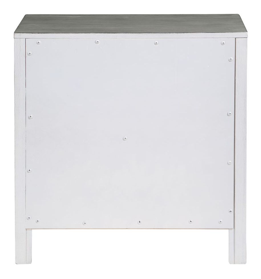 Kenzo 2-Drawer Wood Veneer Nightstand