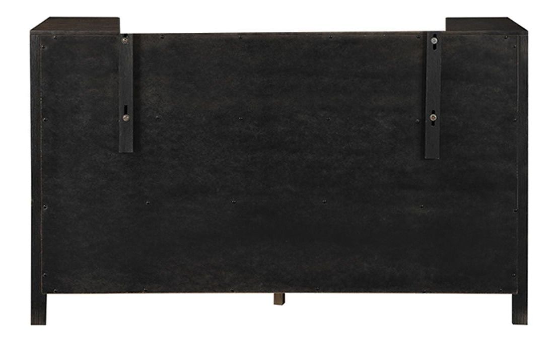Kenzo 6-Drawer Wood Veneer Dresser