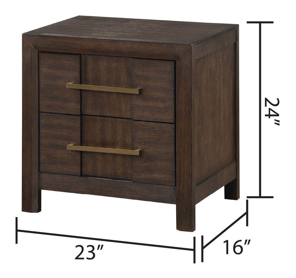 Kenzo Wood Regular Bedroom Set