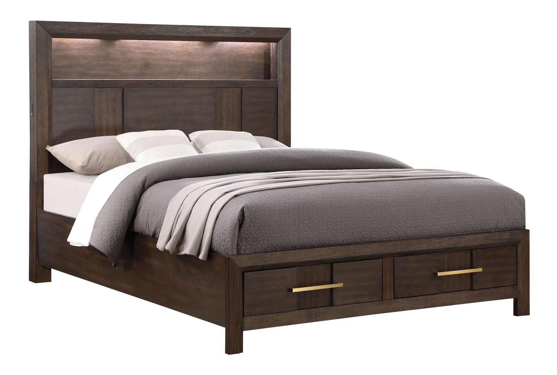 Kenzo Wood Regular Bedroom Set