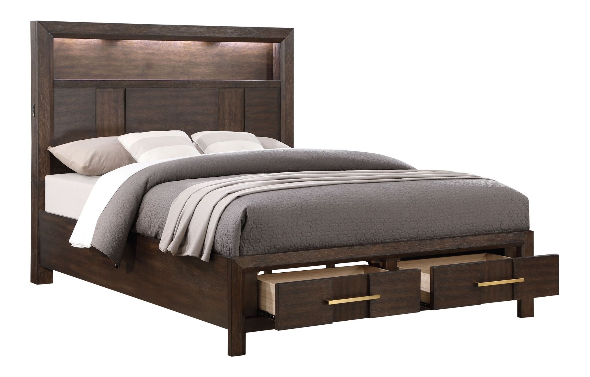Kenzo Wood Regular Bedroom Set