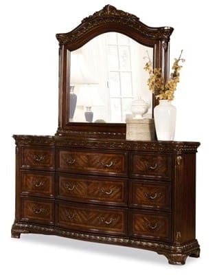 King Arthur Dresser and Mirror