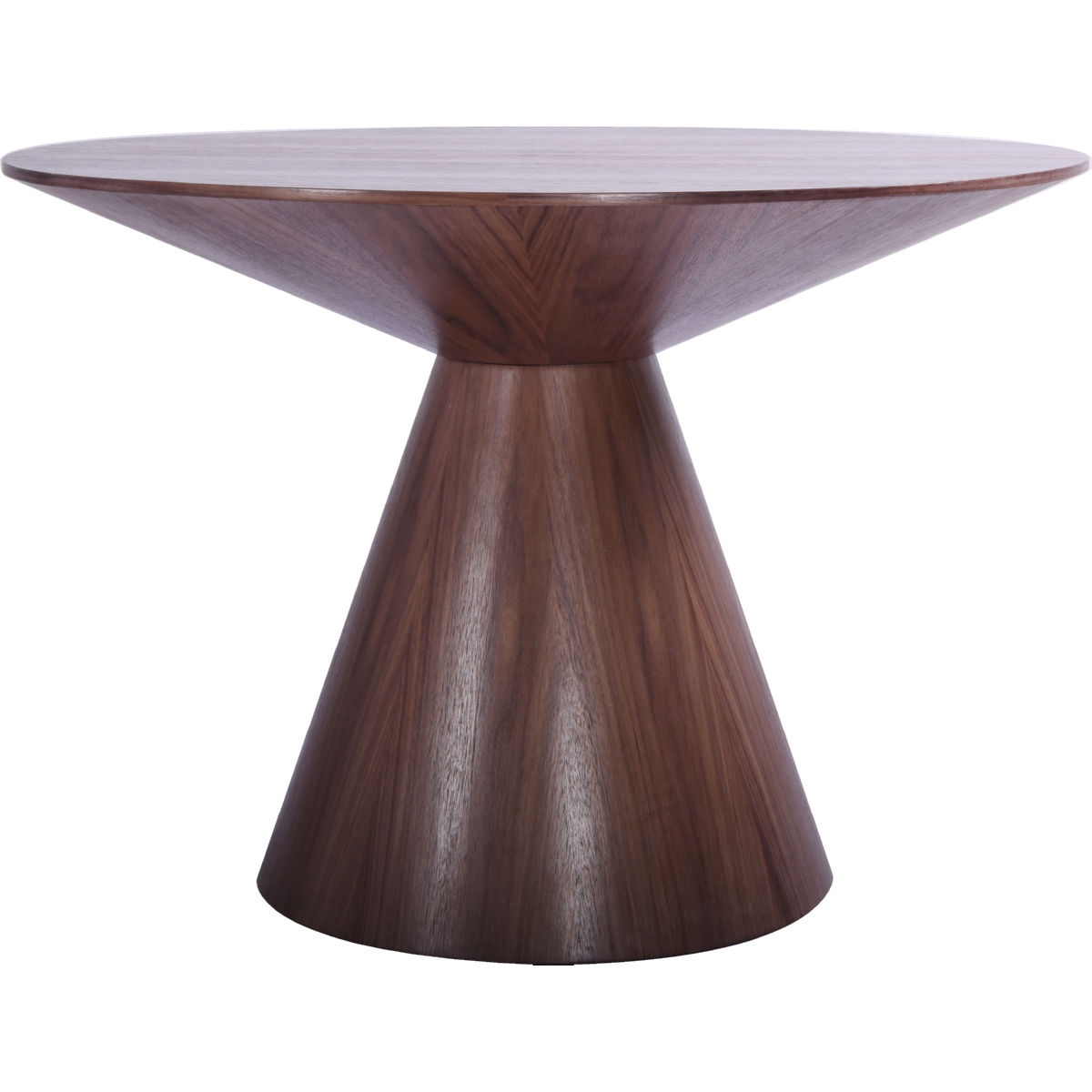 Kira Round Wood Veneer Dining Table