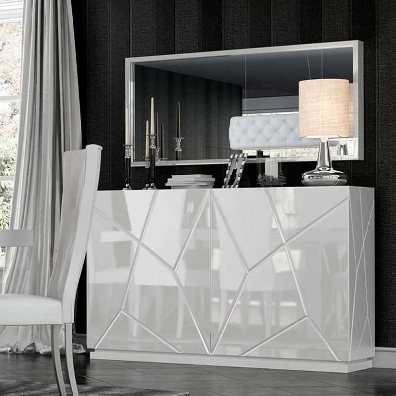 Kiu Modern 2-Door Buffet by Franco Furniture