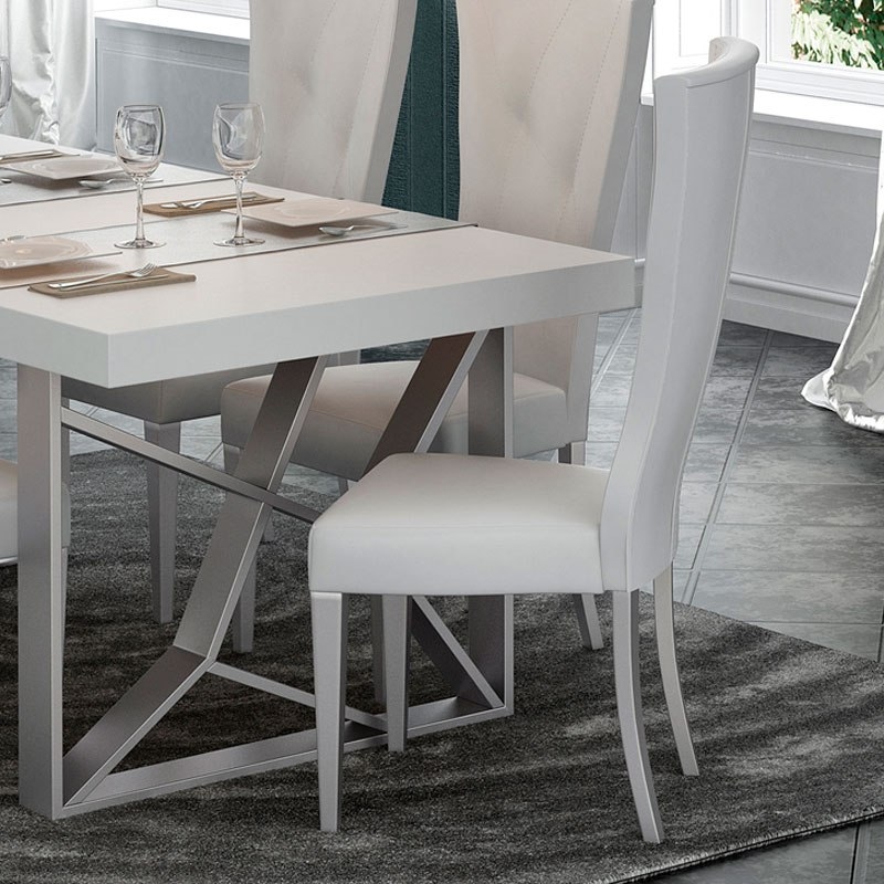 Kiu Modern Fabric Dining Chair by Franco Furniture