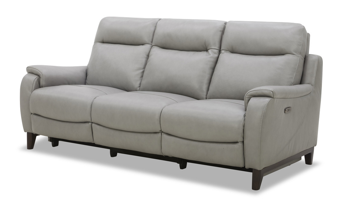 Leonard Leather Sofa with 2 Power Recliners