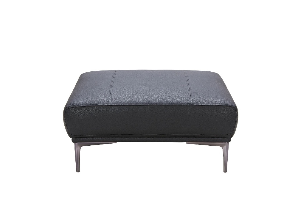 Knight Leather Ottoman