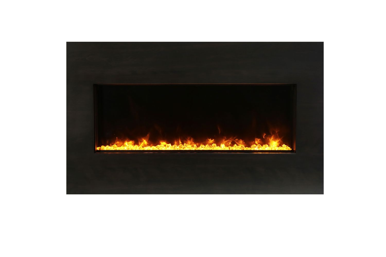 Panorama Extra Slim 40" Glass Electric Fireplace