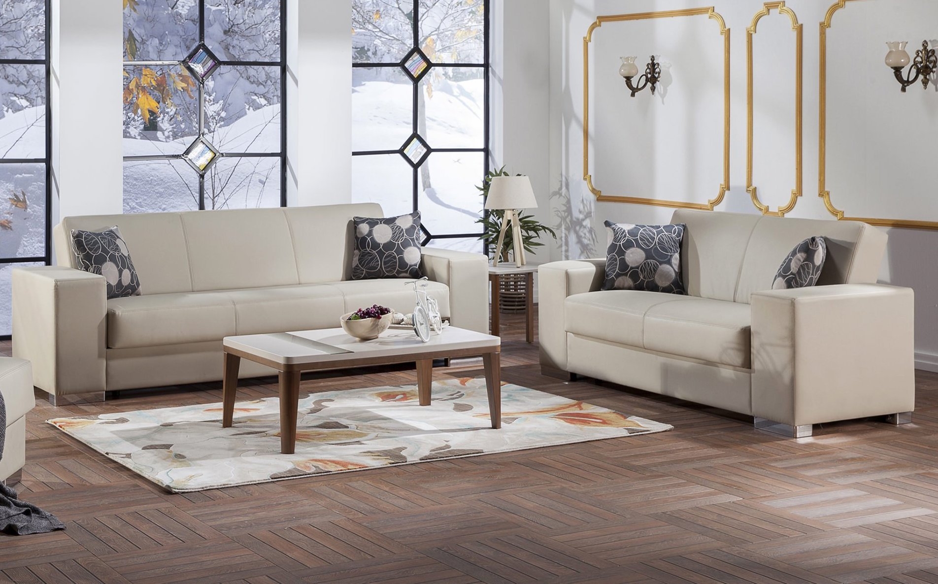 Kobe Sleeper Storage Living Room Set