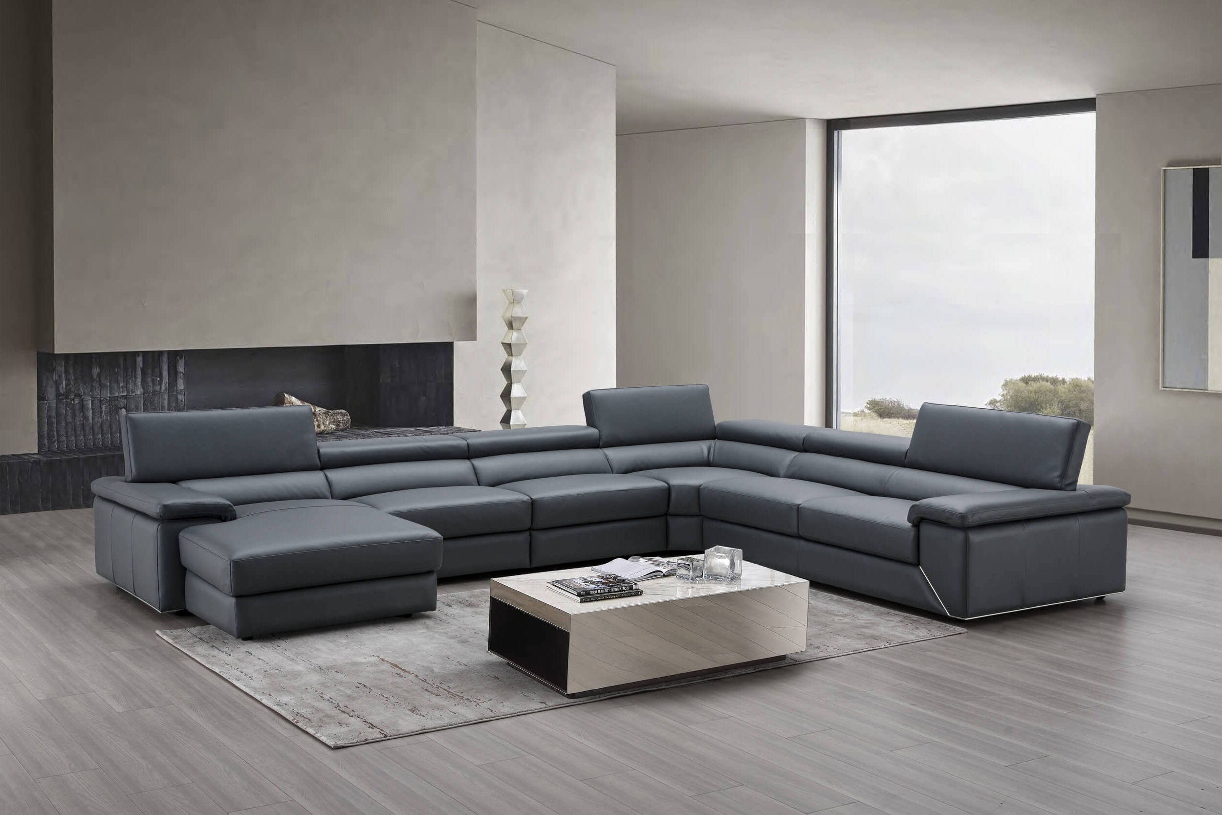 Kobe Premium Leather Sectional