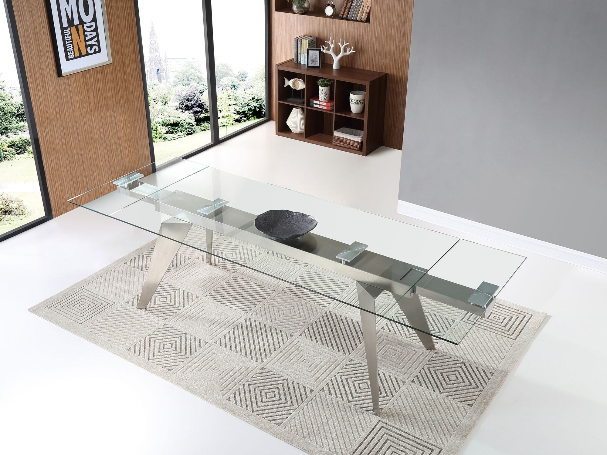 Kristy Rectangular Extendable Dining Table