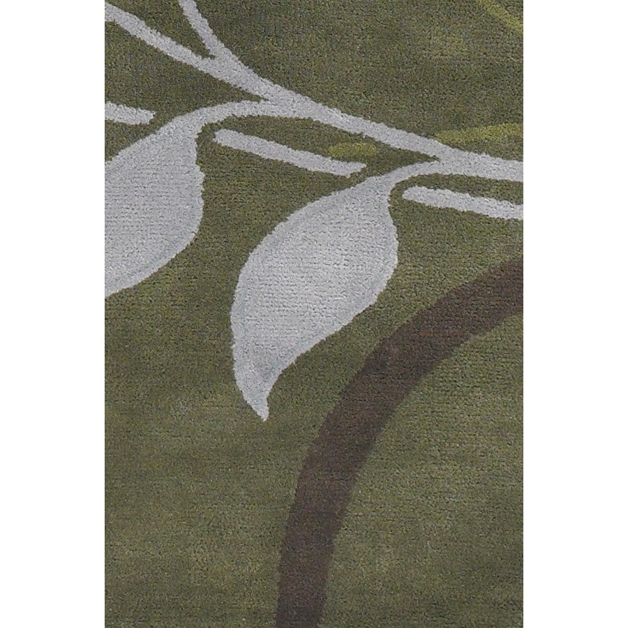 Kronos Wool Rectangular Handmade Rug, 5' x 7'6"